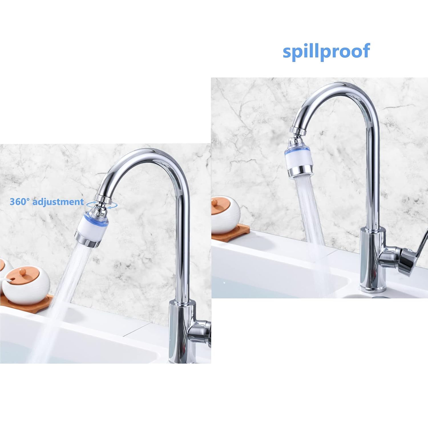 360° Rotating Faucet Filter Water Purifier - Image 2